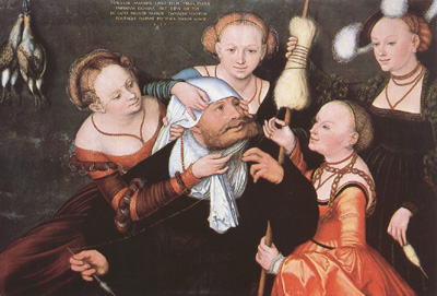 CRANACH, Lucas the Elder Hercules and Omphale (mk08)